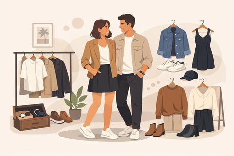 Shared Wardrobe Couple Outfit Examples That Work