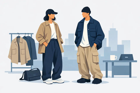 How to Wear Oversized Workwear Well
