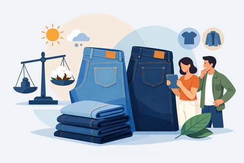 How to Choose Denim Weight for Everyday Wear