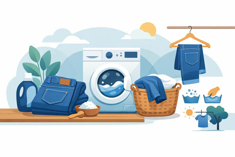 A Field Guide to Denim Wash Care at Home