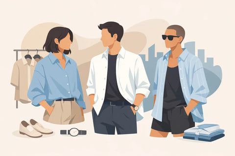 How to Style Unisex Shirting Well