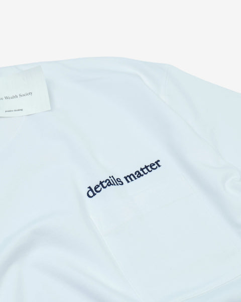 AWS t-shirt AWS HEAVY WEIGHT POCKET T-SHIRT - DETAILS MATTER