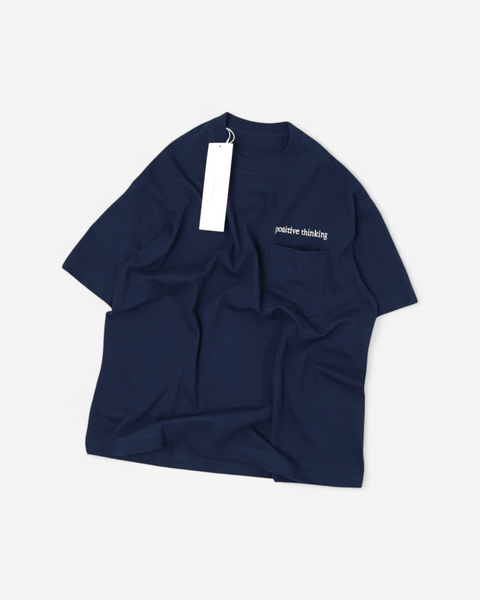 AWS t-shirt AWS HEAVY WEIGHT POCKET T-SHIRT - POSITIVE THINKING