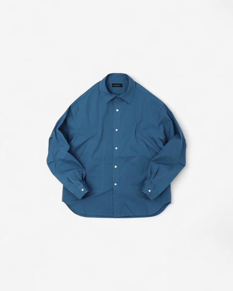 WORKWARE shirt BLUE / MEDIUM CAMP SHIRT #741