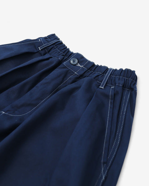 WORKWARE pants CONTRAST STITCH UNISEX BALLOON PANTS #444