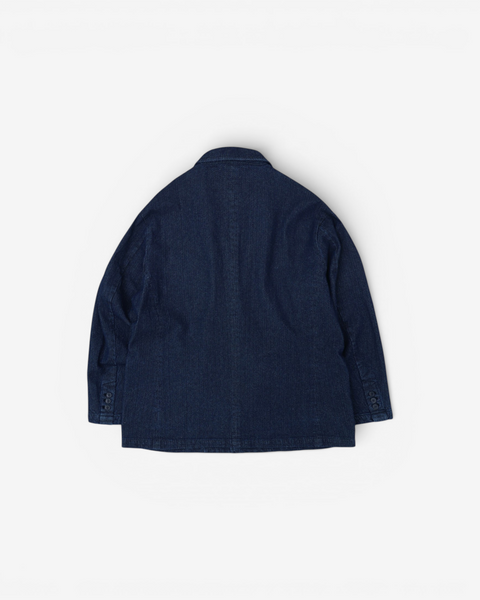 WASHED DENIM BLAZER #761