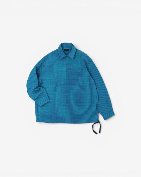WORKWARE shirt TURQUOISE / MEDIUM HALF ZIP SHIRT #755