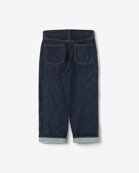 WORKWARE pants HARD TWIST DENIM WEEKEND WIDE JEANS #497