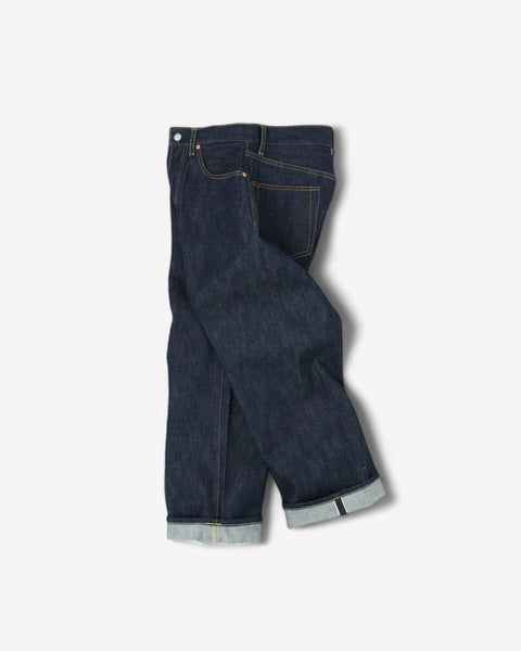 WORKWARE pants HARD TWIST DENIM WEEKEND WIDE JEANS #497