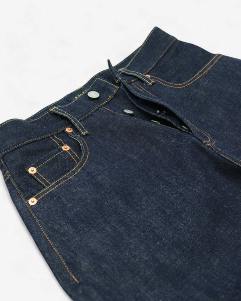 WORKWARE pants HARD TWIST DENIM WEEKEND WIDE JEANS #497