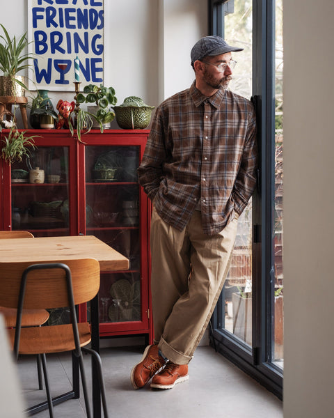 WORKWARE pants HEAVY TWILL WIDE CHINO #701