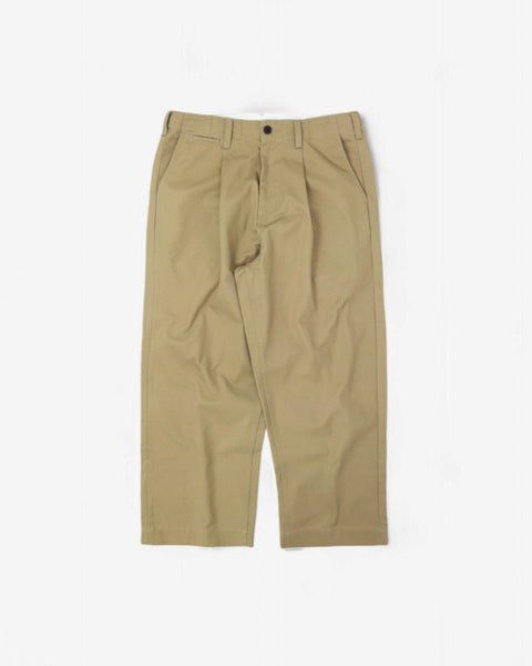 WORKWARE pants KHAKI / W28 HEAVY TWILL WIDE CHINO #701