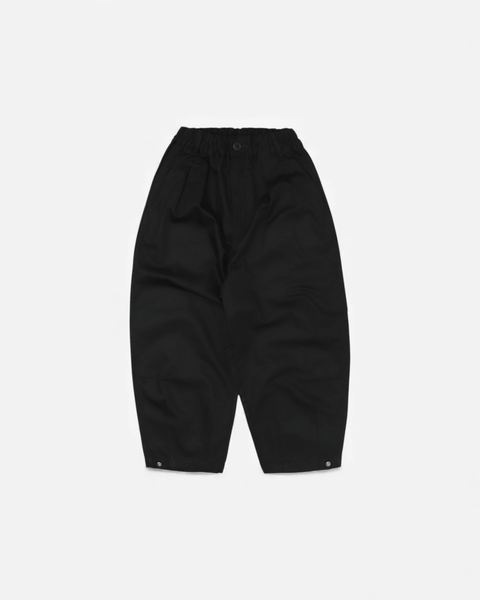 WORKWARE pants BLACK / SMALL (W24" - W32") KIDS UNISEX BALLOON PANTS #745