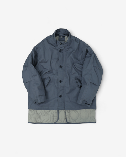 WORKWARE jackets GREY / MEDIUM LINER SHORT PARKA #696