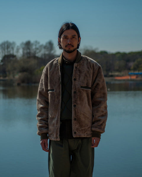 WORKWARE jackets GREEN / SMALL M43 REVERSIBLE JACKET #280