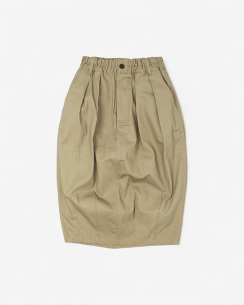 mrs.workware skirts KHAKI / ONE SIZE (W24" - W32") MRS.WORKWARE BALLOON SKIRT #575