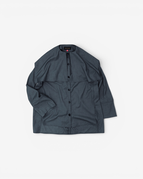 mrs.workware shirt MRS.WORKWARE CAPE SHIRT #760