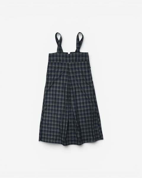 mrs.workware one-pieces MRS.WORKWARE CHECKS UNIFORM DRESS #393