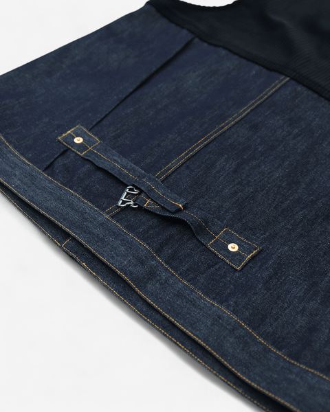 mrs.workware jackets MRS.WORKWARE CONTRAST TRUCKER VEST #724