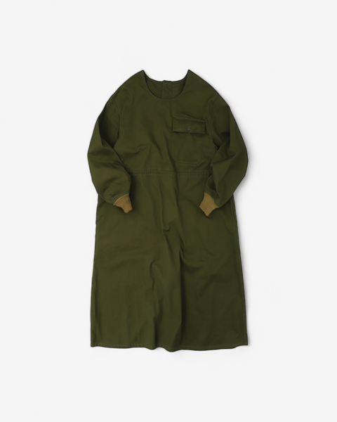 mrs.workware dress MRS.WORKWARE COTTON TWILL FLIGHT DRESS #684