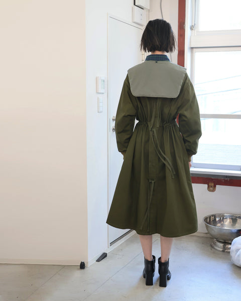 mrs.workware dress MRS.WORKWARE COTTON TWILL FLIGHT DRESS #684