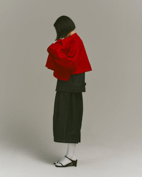 mrs.workware shirt MRS.WORKWARE CROPPED SHIRT #735