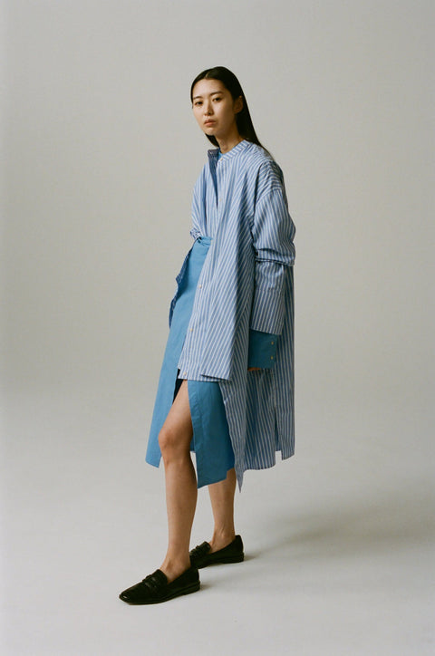 mrs.workware one-pieces MRS.WORKWARE FINE COTTON 2-WAY ONE PIECE #641