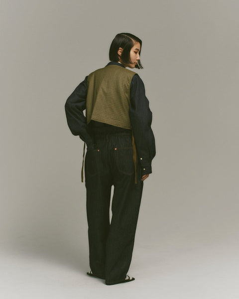 mrs.workware jackets MRS.WORKWARE REVERSIBLE LINER SHORT VEST #612