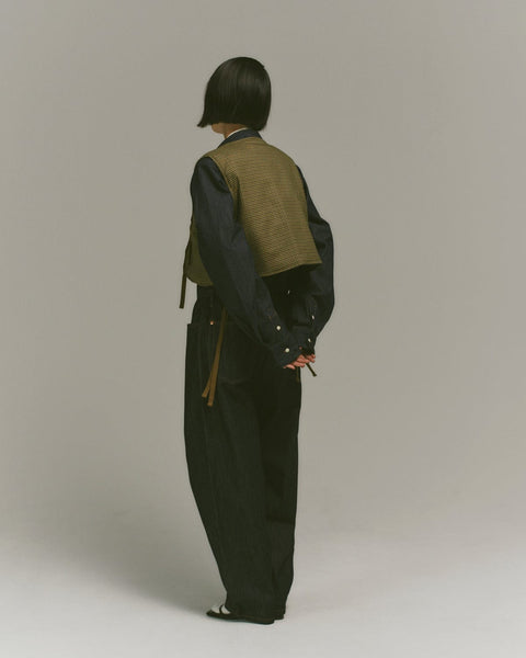 mrs.workware jackets MRS.WORKWARE REVERSIBLE LINER SHORT VEST #612