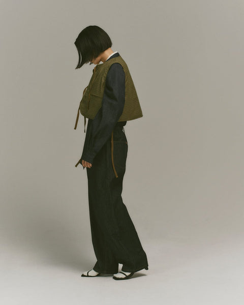 mrs.workware jackets MRS.WORKWARE REVERSIBLE LINER SHORT VEST #612