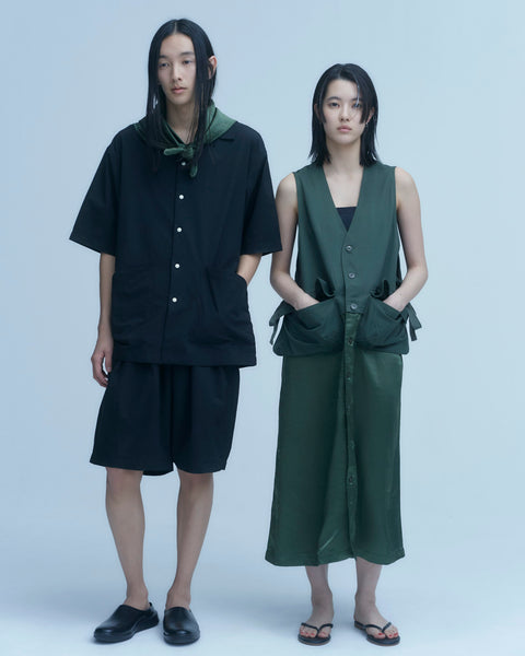 mrs.workware one-pieces MRS.WORKWARE SATIN FIELD ONE PIECE #616