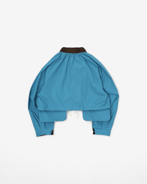 mrs.workware shirt MRS.WORKWARE SILK COTTON SHORT JACKET #737