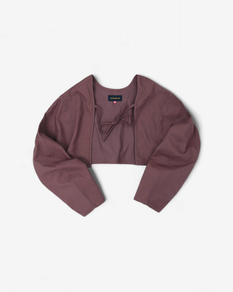 mrs.workware tops MRS.WORKWARE SOFT COTTON TWILL CARDIGAN #715