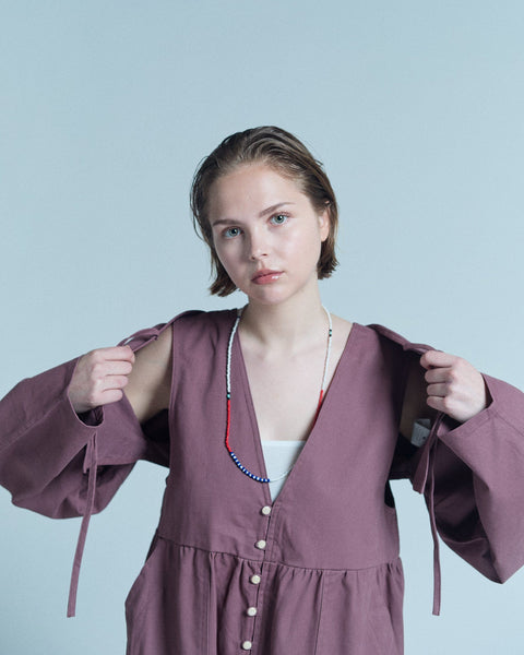 mrs.workware tops MRS.WORKWARE SOFT COTTON TWILL CARDIGAN #715