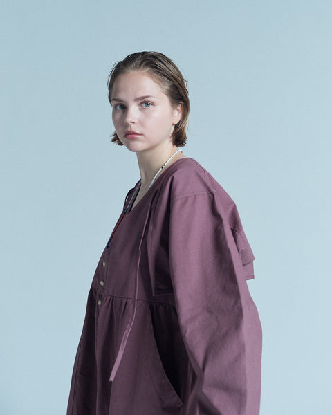 mrs.workware tops MRS.WORKWARE SOFT COTTON TWILL CARDIGAN #715