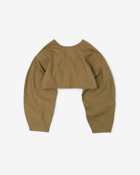 mrs.workware tops MRS.WORKWARE SOFT COTTON TWILL CARDIGAN #715