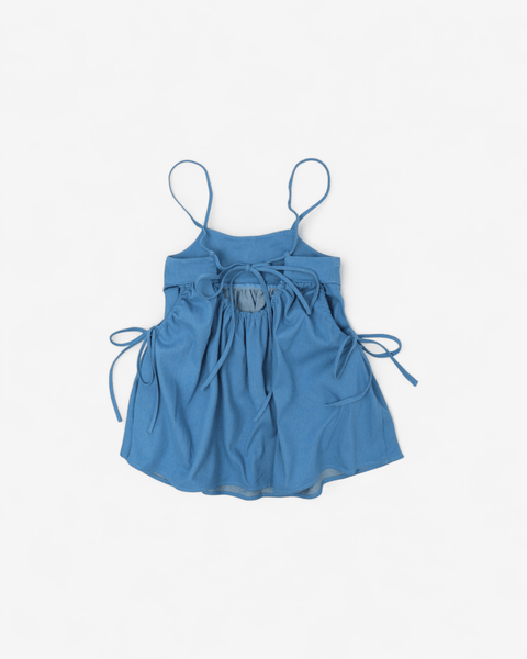 mrs.workware tops MRS.WORKWARE WASHED DENIM VEST #710
