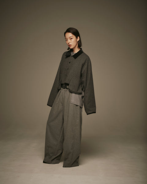 MRS.WORKWARE CROPPED BLOUSON #759