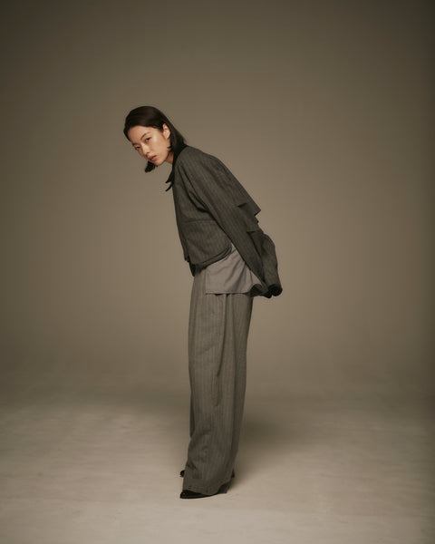 MRS.WORKWARE CROPPED BLOUSON #759