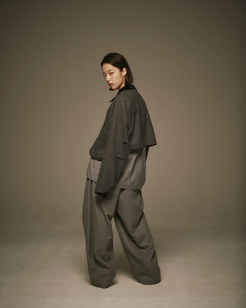 MRS.WORKWARE CROPPED BLOUSON #759