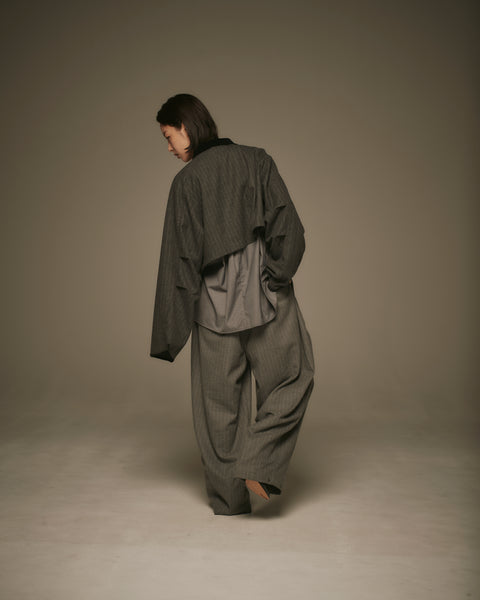 MRS.WORKWARE CROPPED BLOUSON #759