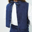 WORKWARE HC CO vests ONE WASHED / ONE SIZE (ONLINE PRE-LAUNCH) MRS.WORKWARE DENIM SHORT VEST #665