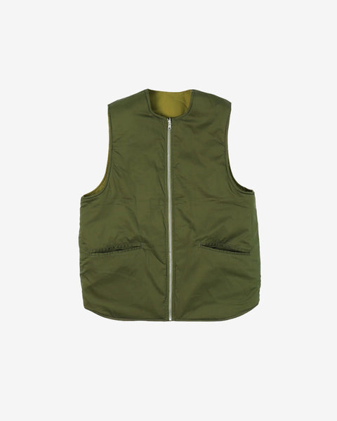 WORKWARE HC CO jackets GREEN / SMALL (ONLINE PRE-LAUNCH) REVERSIBLE BIG LINER VEST #603