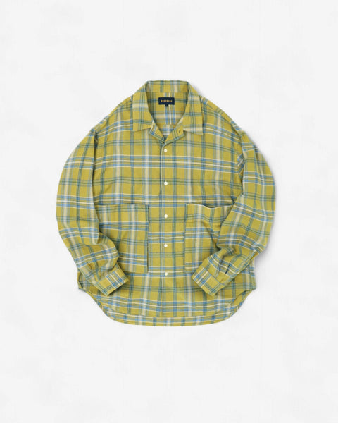 WORKWARE shirt OPEN COLLAR TWILL SHIRT #706