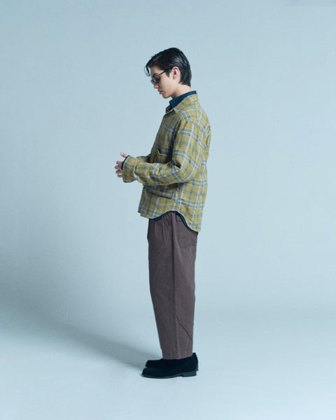 WORKWARE shirt OPEN COLLAR TWILL SHIRT #706