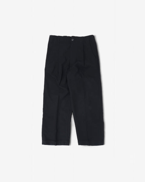 WORKWARE pants BLACK / SMALL (W24" - W32") SALARY SLACKS PLUS #631