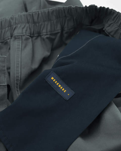 WORKWARE pants SAND WASHED TWILL CROPPED PANTS #708