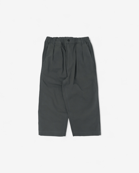 WORKWARE pants SAND WASHED TWILL CROPPED PANTS #708