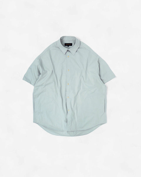 WORKWARE shirt LIGHT GREY / SMALL SAND WASHED TWILL SS SHIRT #700