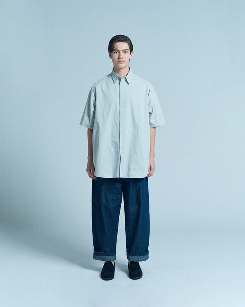 WORKWARE shirt SAND WASHED TWILL SS SHIRT #700